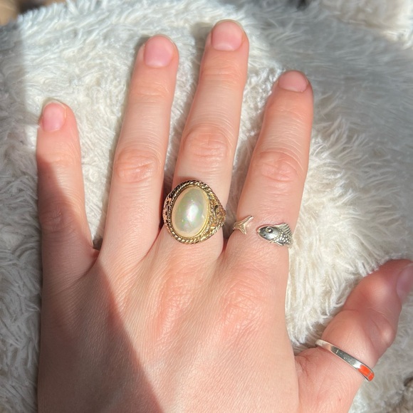 Vintage Mabe Pearl Ring - Picture 6 of 13